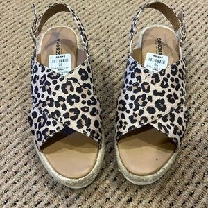 Leopard Print Sandals